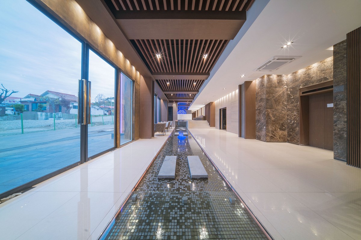 연화문호텔 을왕 로비